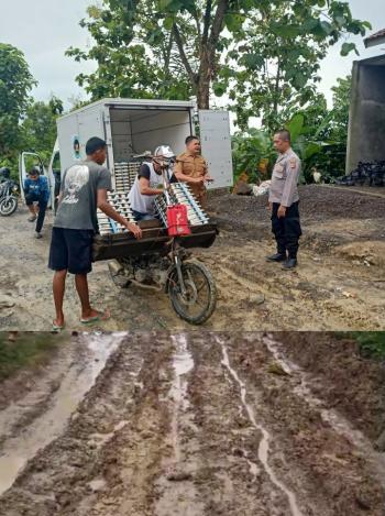 Motor Off-Road Jadi Andalan Antar MBG ke Sekolah Pelosok